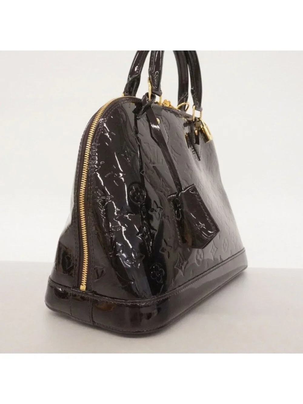 Louis Vuitton Handbag Vernis Alma PM Amaranto